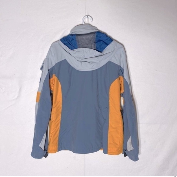 Columbia Blue Grey Orange Convert Fall Spring Hiking Jacket M - Picture 15 of 16